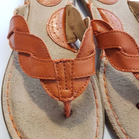 BOC Born Concepts Women's Orange Braided Sandals Size 6 - Picture 2 of 6